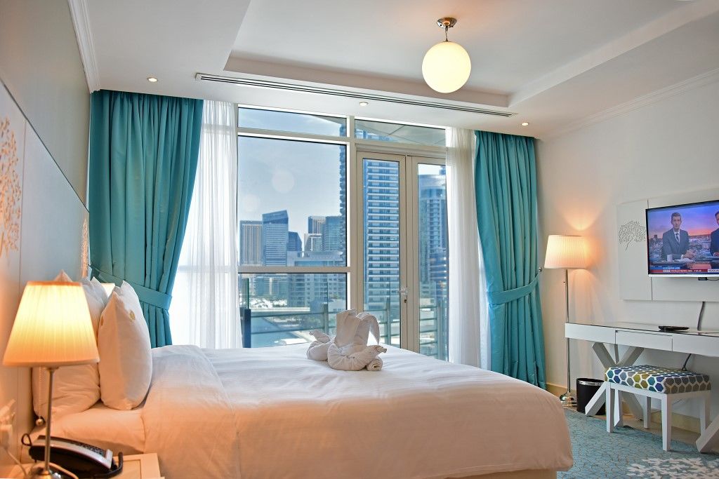 จันนาห์ มารีนา โฮเทล อพาร์ตเมนต์ Hotel ดูไบ ภายนอก รูปภาพ