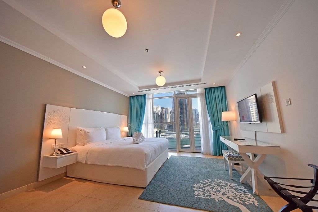 จันนาห์ มารีนา โฮเทล อพาร์ตเมนต์ Hotel ดูไบ ภายนอก รูปภาพ