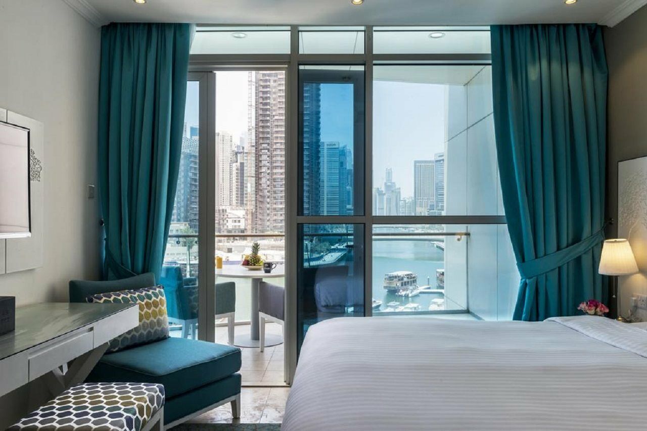 จันนาห์ มารีนา โฮเทล อพาร์ตเมนต์ Hotel ดูไบ ภายนอก รูปภาพ